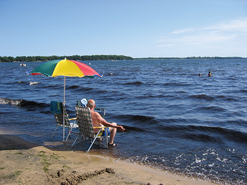 Lake Champlain Beach