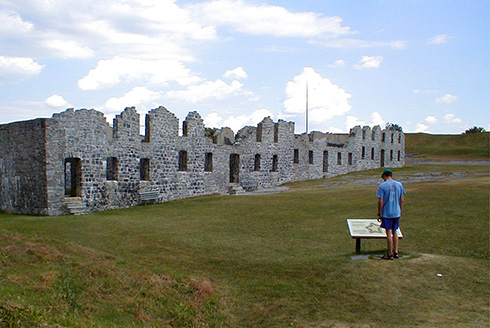 Crown Point Fort, NY ruins
